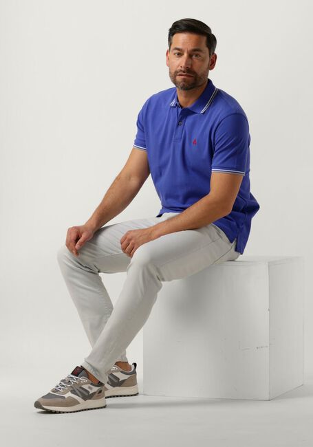 Blaue PEUTEREY Polo-Shirt NEW MEDINILLA STR 01 - large