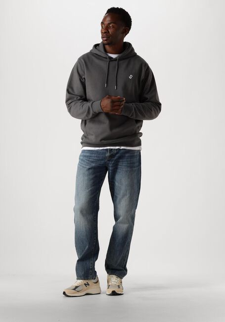 Graue STRØM Clothing Pullover HOODIES - large