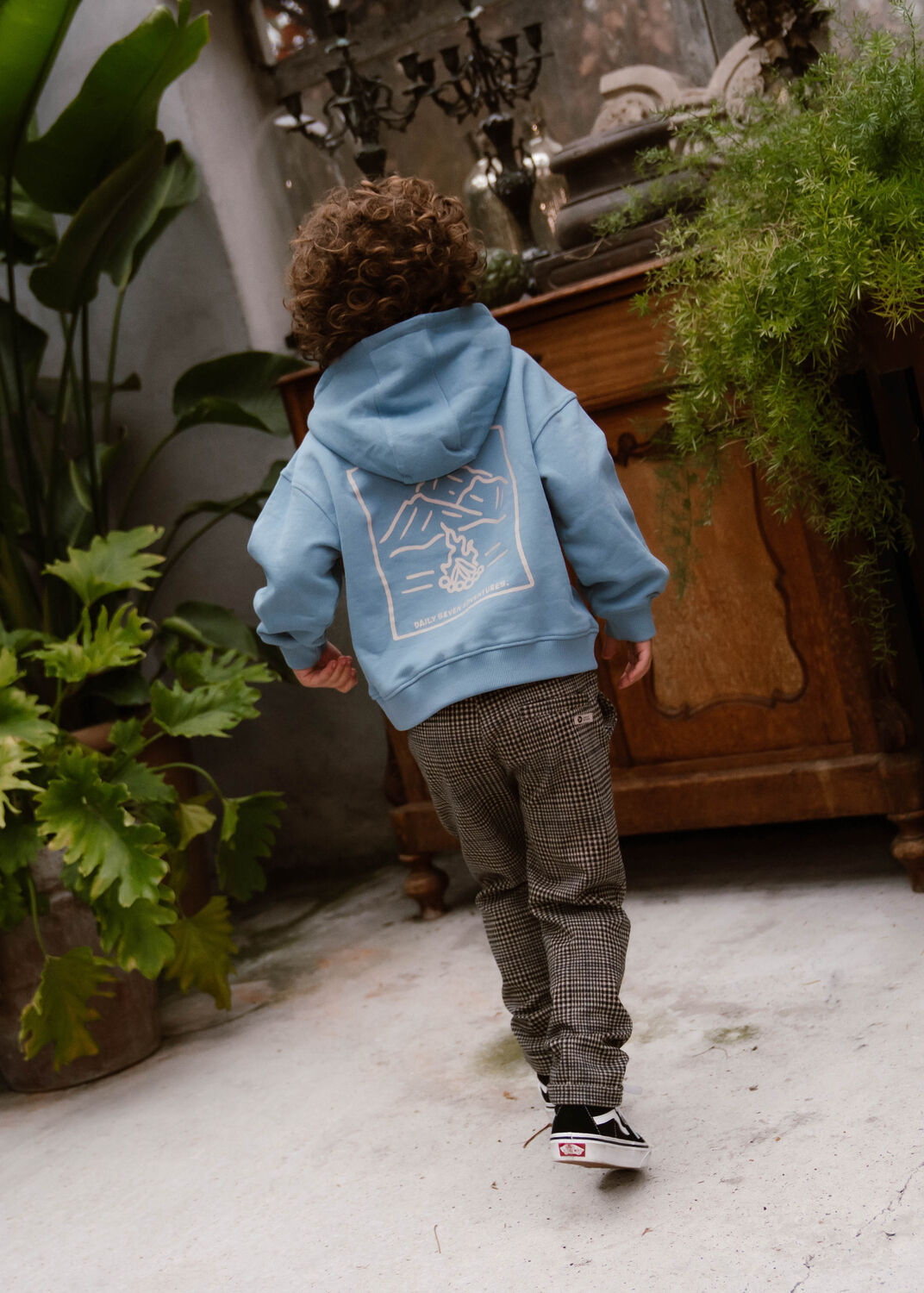 Blaue DAILY7 Pullover & Cardigans HOODIE DAILY7 ADVENTURES - large