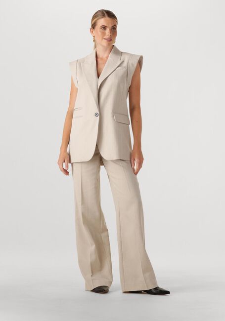 Beige CO'COUTURE Hose LISACC LINNEN LL PANT - large