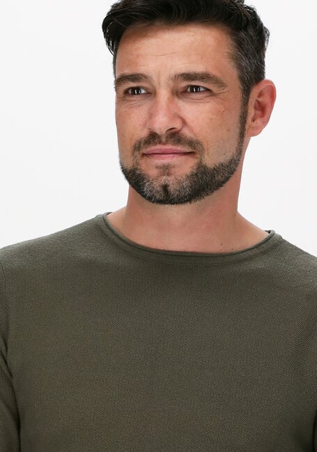 Grüne KULTIVATE Pullover KN MELVIN - large
