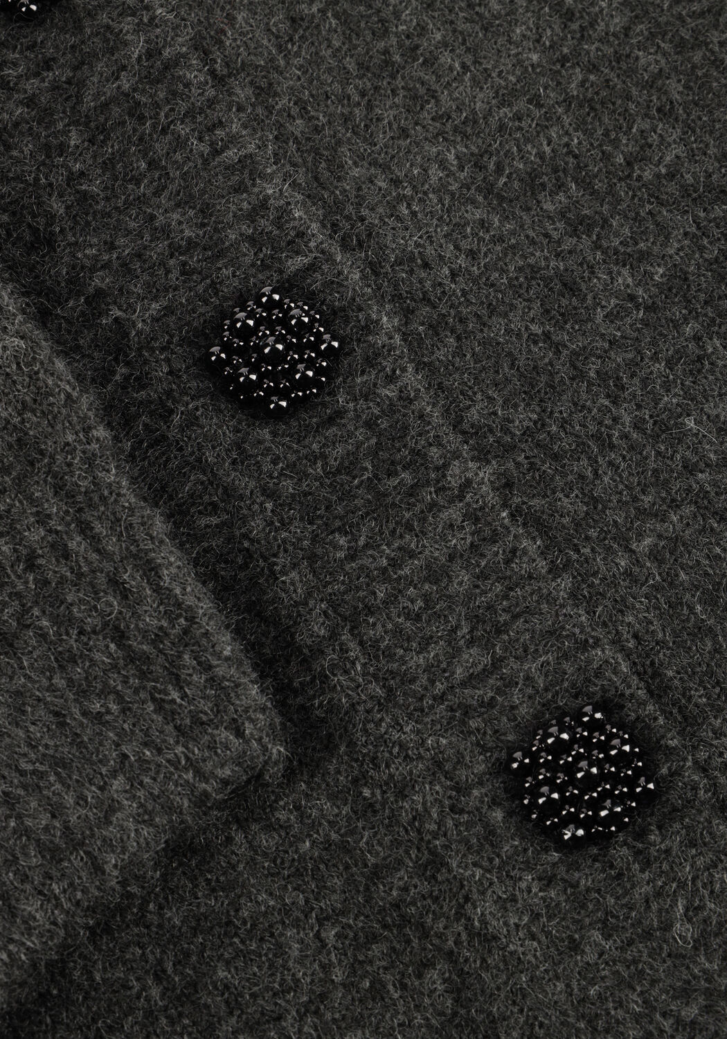 Dunkelgrau NEO NOIR Pullover TRUDY DECO KNIT CARDIGAN - large