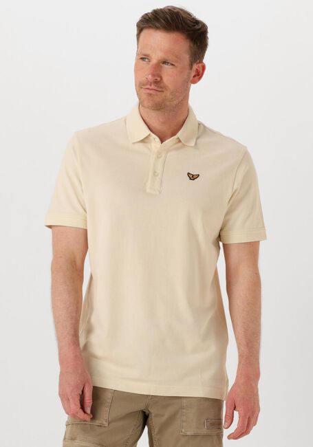 Beige PME LEGEND Polo-Shirt PIQUE GARMENT DYE - large