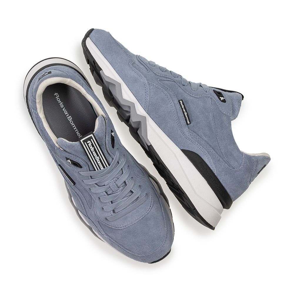 Blaue FLORIS VAN BOMMEL Sneaker Low De Zager 10.06 - medium