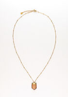 Goldfarbene NOTRE-V Kette KETTING STEEN - medium