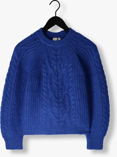 Blaue Y.A.S. Pullover YASSULLA LS KNIT PULLOVER - large