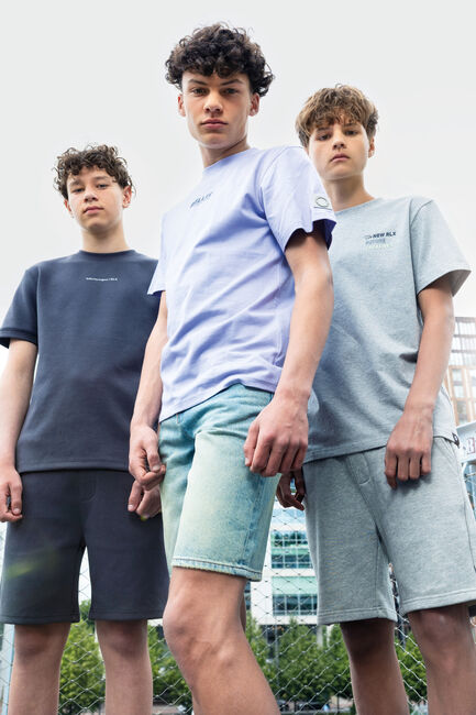 Graue RELLIX Kurze Hose JOG WIDE SHORT - large