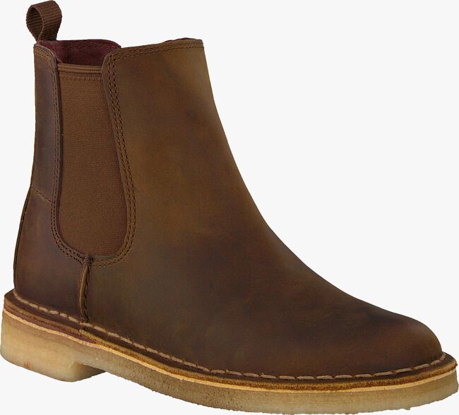 Braune CLARKS ORIGINALS DESERT PEAK Chelsea Boots - large