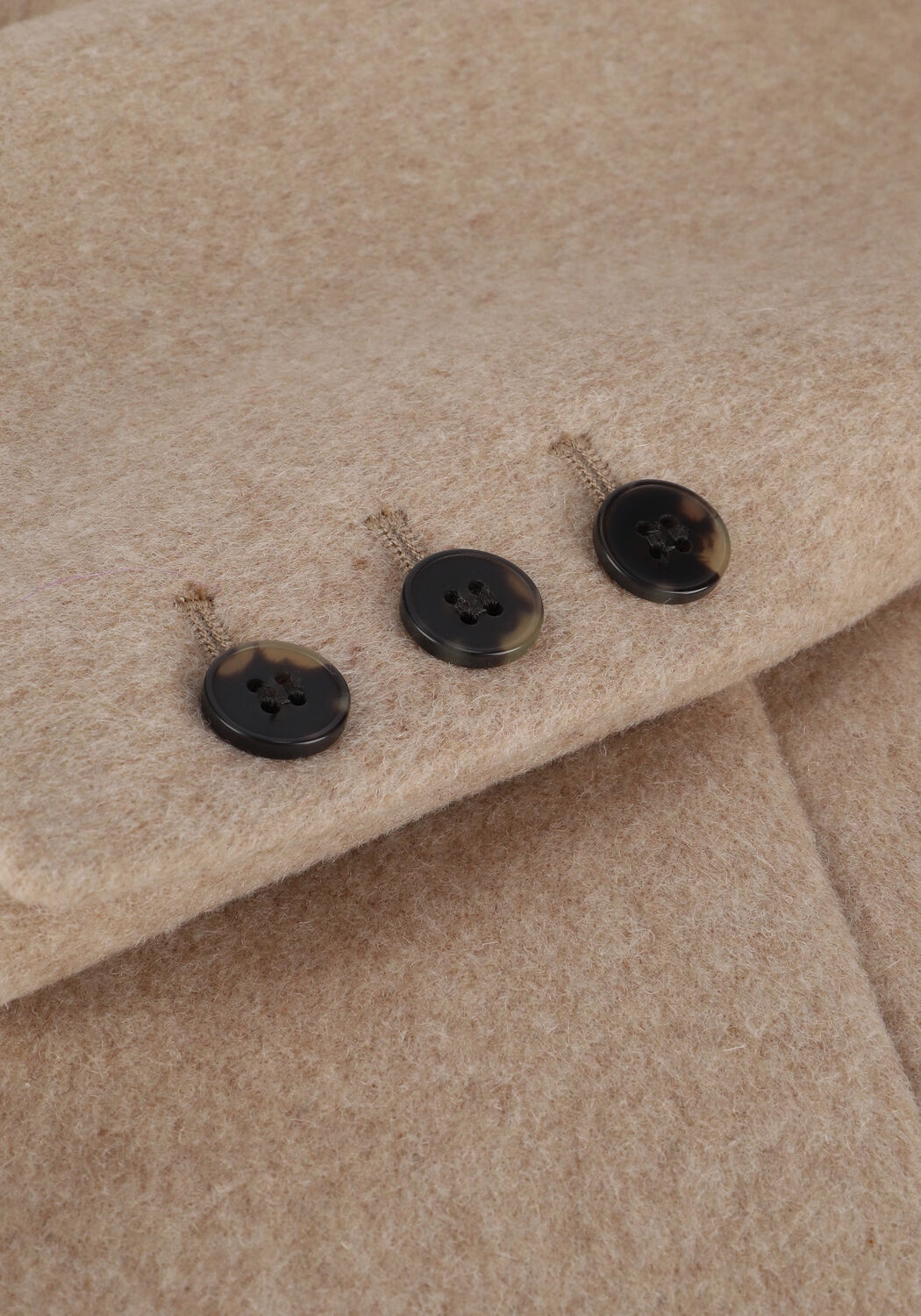 Beige SELECTED WOMEN M&auml;ntel NEW SASJA WOOL COAT B - large