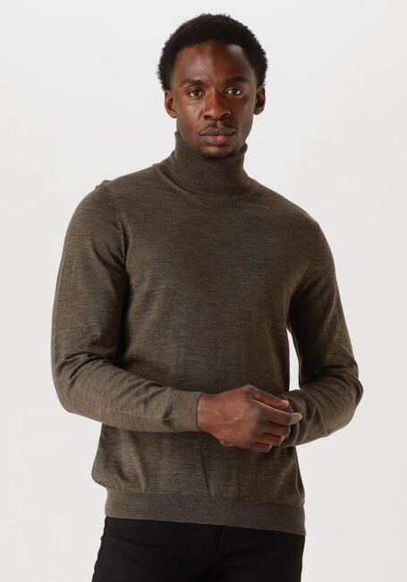 Braune BOSS BLACK Rollkragenpullover MUSSO-P - large