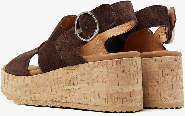 Braune VIA VAI Sandalen SISSEL RUBY - large