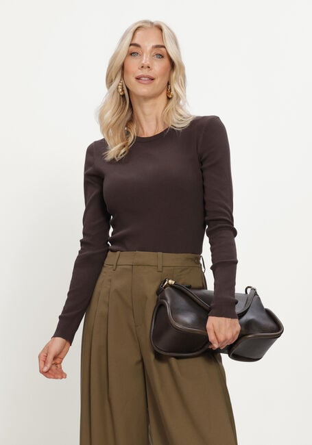 Braune DRYKORN Tops & T-shirts NURIT - large