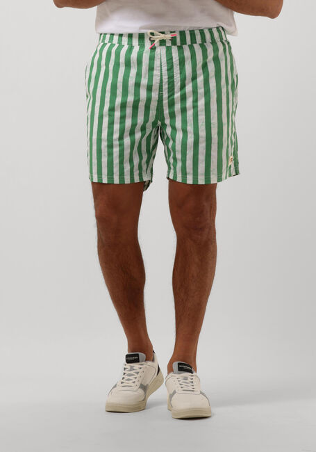 Grüne SCOTCH & SODA  MID LENGTH - BATIK STRIPE PRINTED SWIMSHORT - large