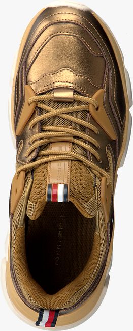 Goldfarbene TOMMY HILFIGER Sneaker low METALLIC TOMMY CHUNKY - large