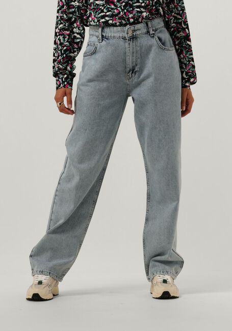 Blaue ALIX THE LABEL Weite Hose BAGGIE DENIM PANTS - large