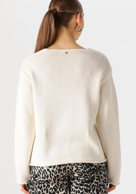 Ecru MOS MOSH Pullover MMBINE LSV-NECK KNIT - large