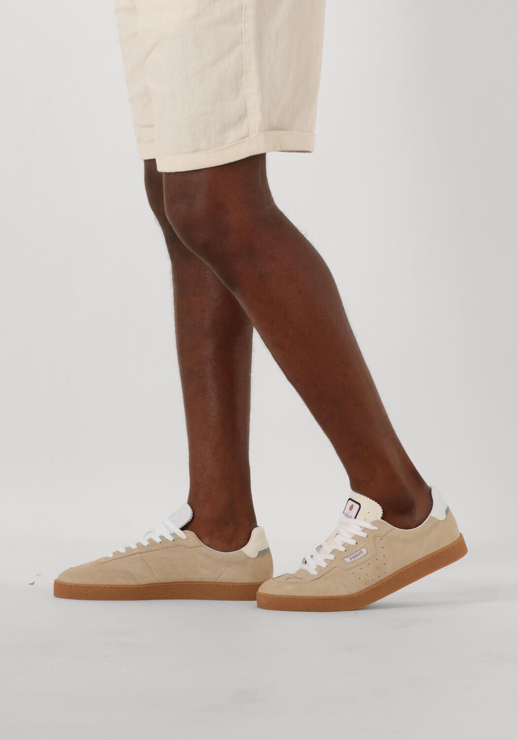 Beige FAGUO Sneaker Low LUMBO - large