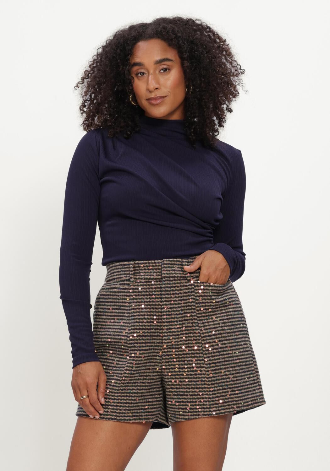 Dunkelblau STUDIO AMAYA Top BO TOP - large