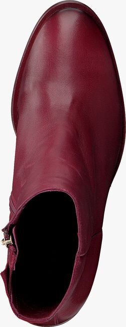 Rote TOMMY HILFIGER Stiefeletten MONO COLOR HEELED BOOT - large