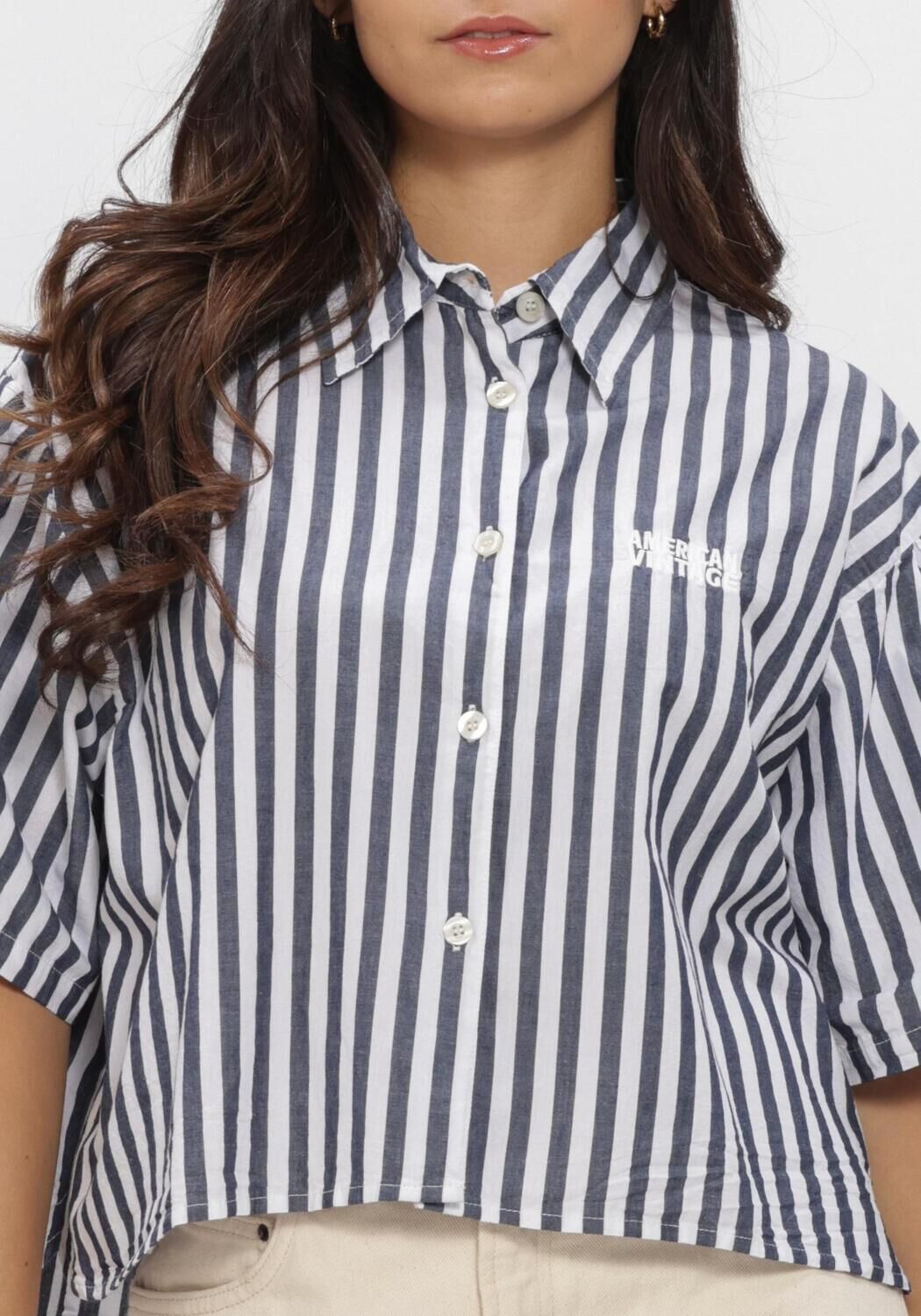 Blaue AMERICAN VINTAGE Blusen VEXTOWN - large