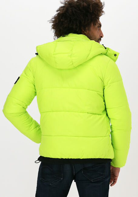 Limette CALVIN KLEIN Wattierte Jack ESSENTIALS NON DOWN JACKET - large
