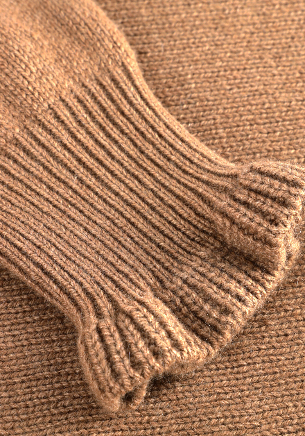 Camelfarbene TWINSET MILANO Pullover 252TT3353 - large