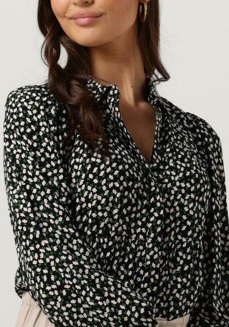 Schwarze Y.A.S. Blusen YASDITSY LS TOP - large