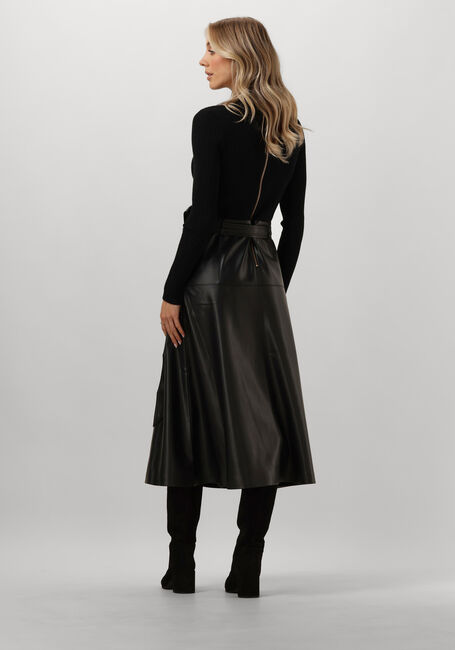 Schwarze TWINSET MILANO Midikleid 242TT3080 - large