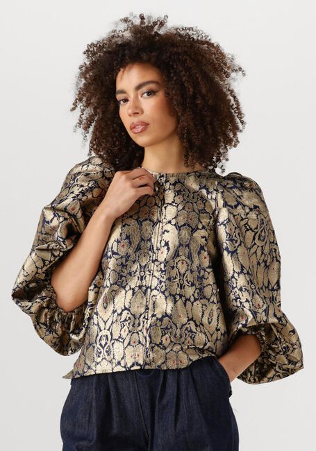 Goldfarbig BY-BAR Blusen ZASU FESTIVE BLOUSE - large