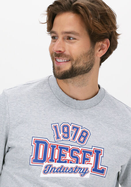 Graue DIESEL Sweatshirt S-GIRK-K22 - large