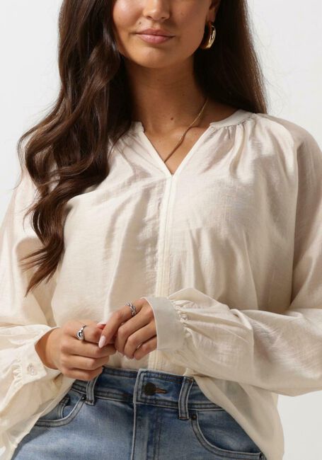 Ecru MSCH COPENHAGEN Blusen MSCHVARSHA ROMINA TOP - large