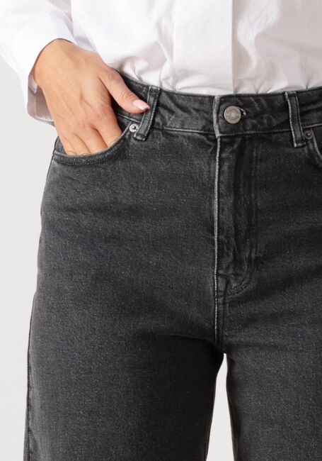 Anthrazit SELECTED WOMEN Wide jeans SLFLOOSE BARREL ANE-KORI MW JEANS - large
