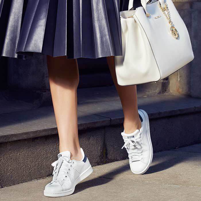 Wei&szlig;e ADIDAS Sneaker Low STAN SMITH DAMES - large