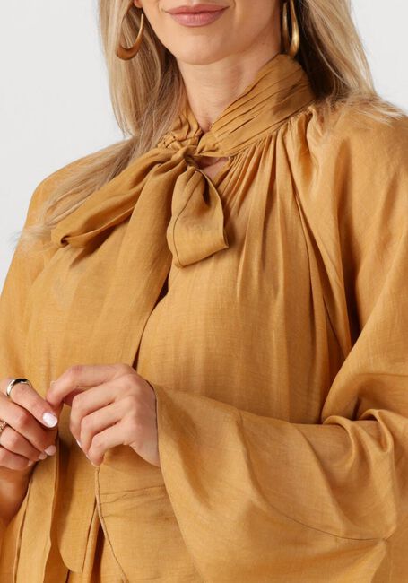 Gelbe MES DEMOISELLES Maxikleid FRELLY - large