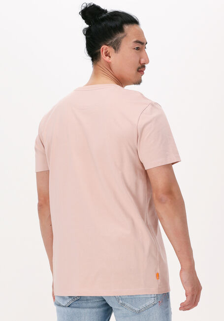 Orangene TIMBERLAND T-shirt SS DUN-RIVER CREW T - large