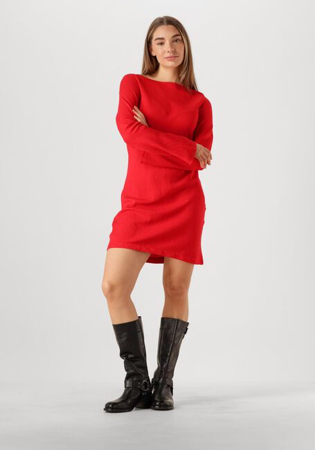 Rote ENVII Minikleid ENELBA LS DRESS 7195 - large