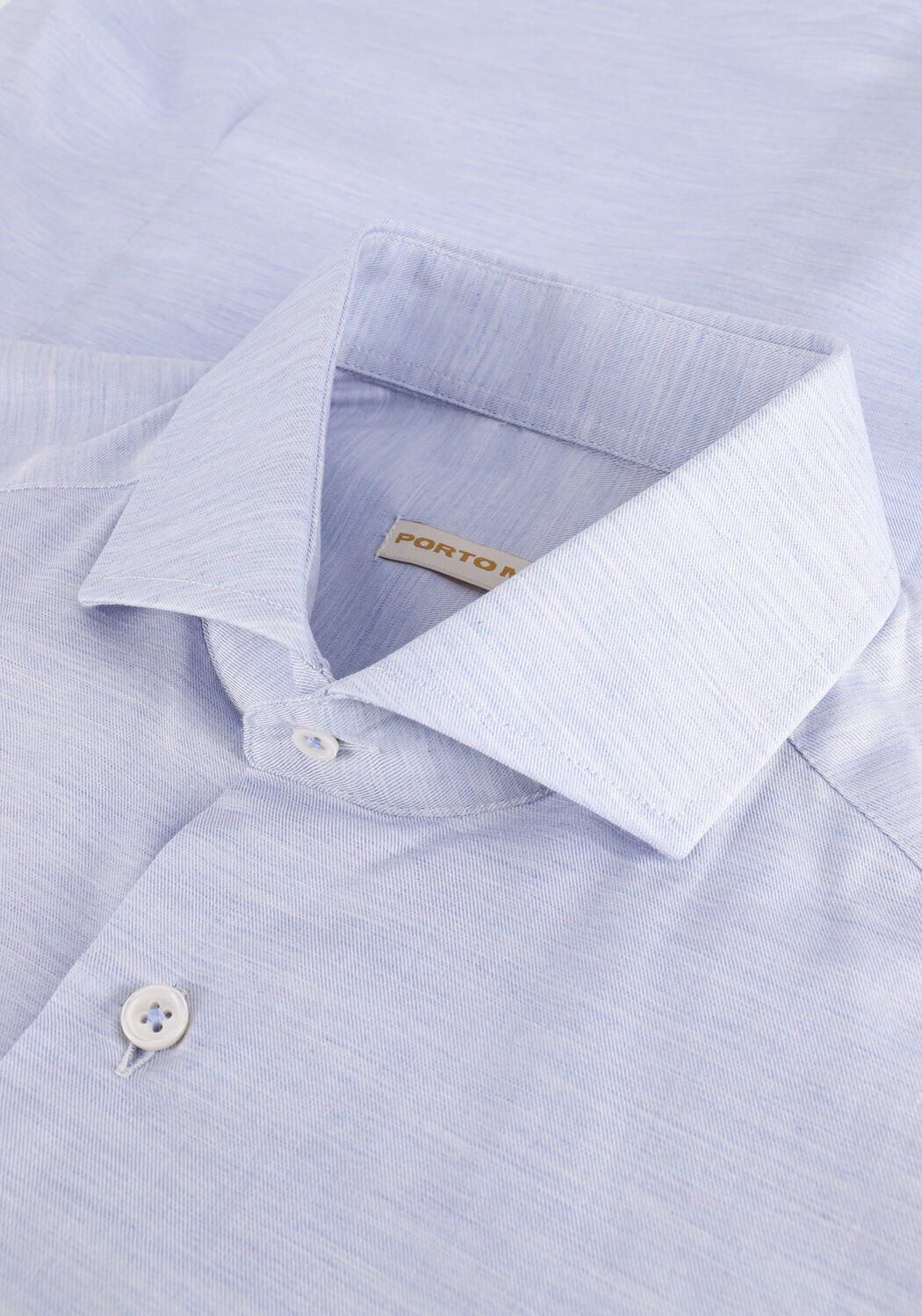Hellblau PORTO MILANO Klassisches Oberhemd LAGOS - large
