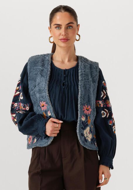 Blaue LOUIZON Gilet YOBRODABIS/YAMINA - large