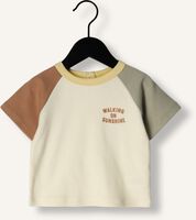 Weiße QUINCY MAE T-shirt COLOR BLOCK RAGLAN Weiße QUINCY MAE T-shirt COLOR BLOCK RAGLAN - medium