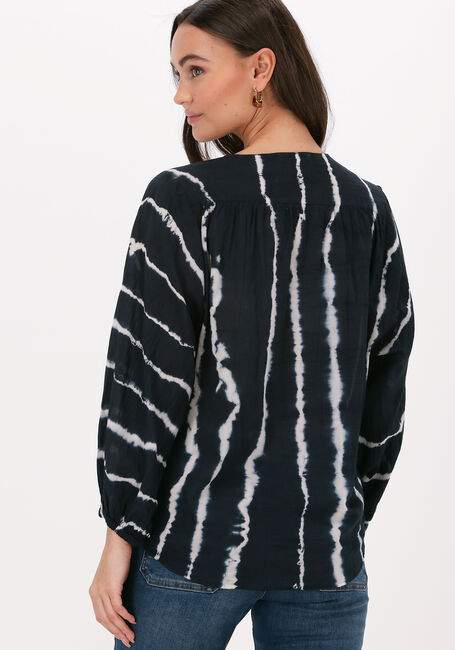 Blaue BY-BAR Blusen JAMIE TIE-DYE BLOUSE - large