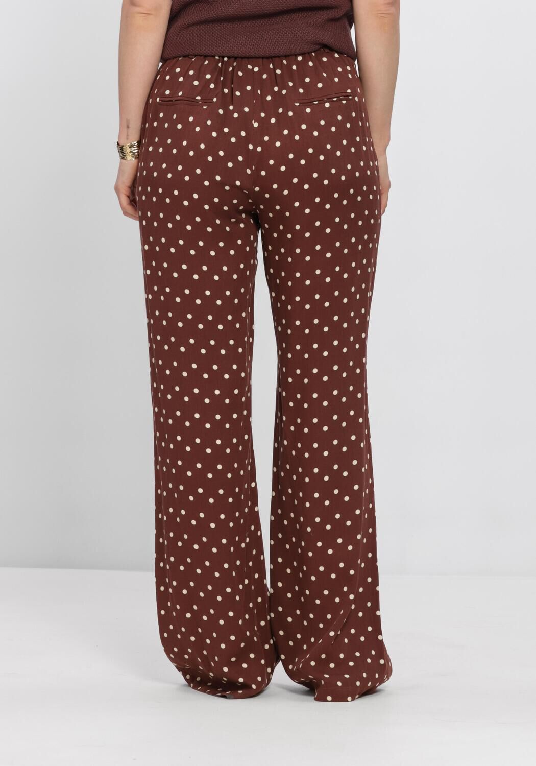 Braune YDENCE Hosen PANTS STACEY - large