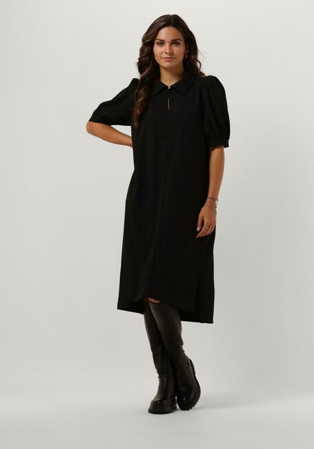 Schwarze MOS MOSH Midikleid MMBOOKA MOSS DRESS - large
