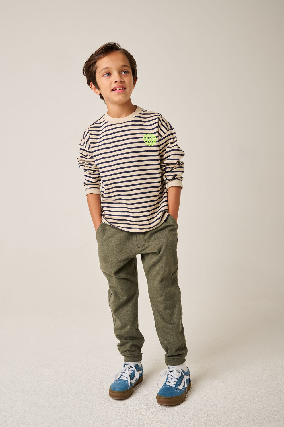 Dunkelblau TUMBLE 'N DRY T-shirt CONCRETE - large