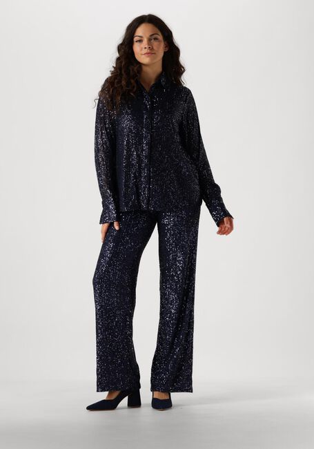 Blaue SECOND FEMALE Blusen MOONSHINE BLOUSE - large
