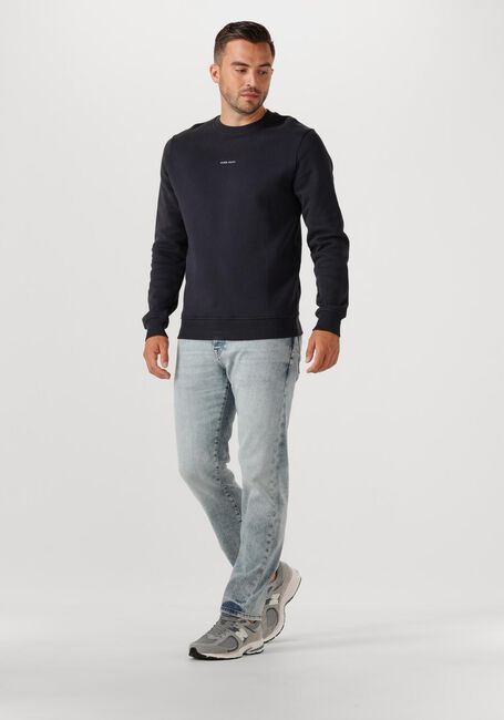 Dunkelblau PURE PATH Sweatshirt REGULAR FIT CREWNECK LS SWEATERS - large