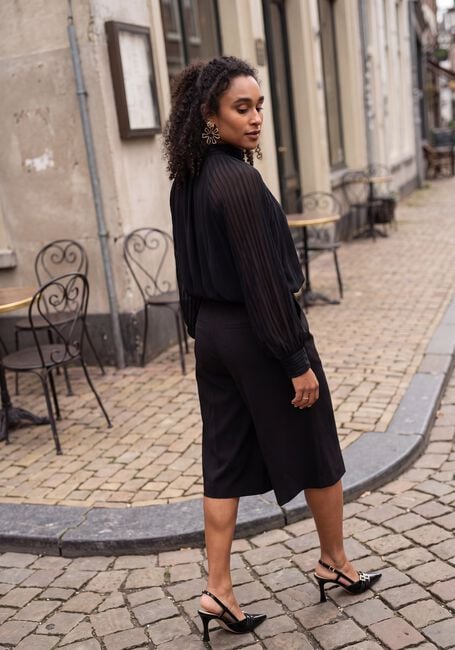 Schwarze Y.A.S. Blusen YASOLERA LS TOP S. - large