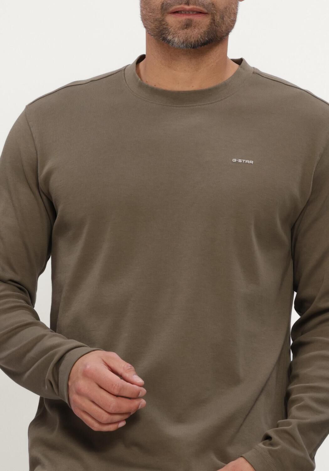 Gr&uuml;ne G-STAR RAW Pullover TRUE REGULAR R T L\S - large