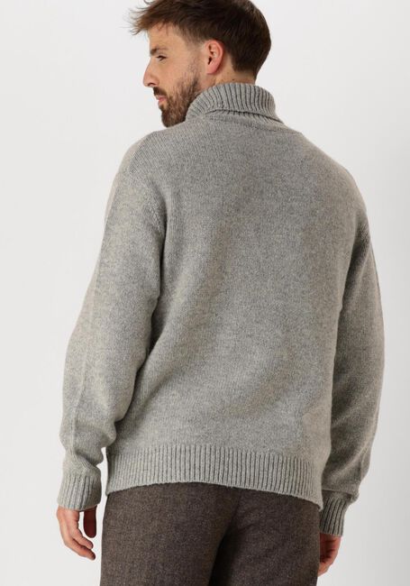 Graue SELECTED HOMME Rollkragenpullover SLHCODY LS KNIT RELAXED ROLL NECK - large