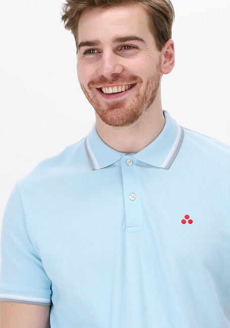 Hellblau PEUTEREY Polo-Shirt MEDINILLA STR 04 - large
