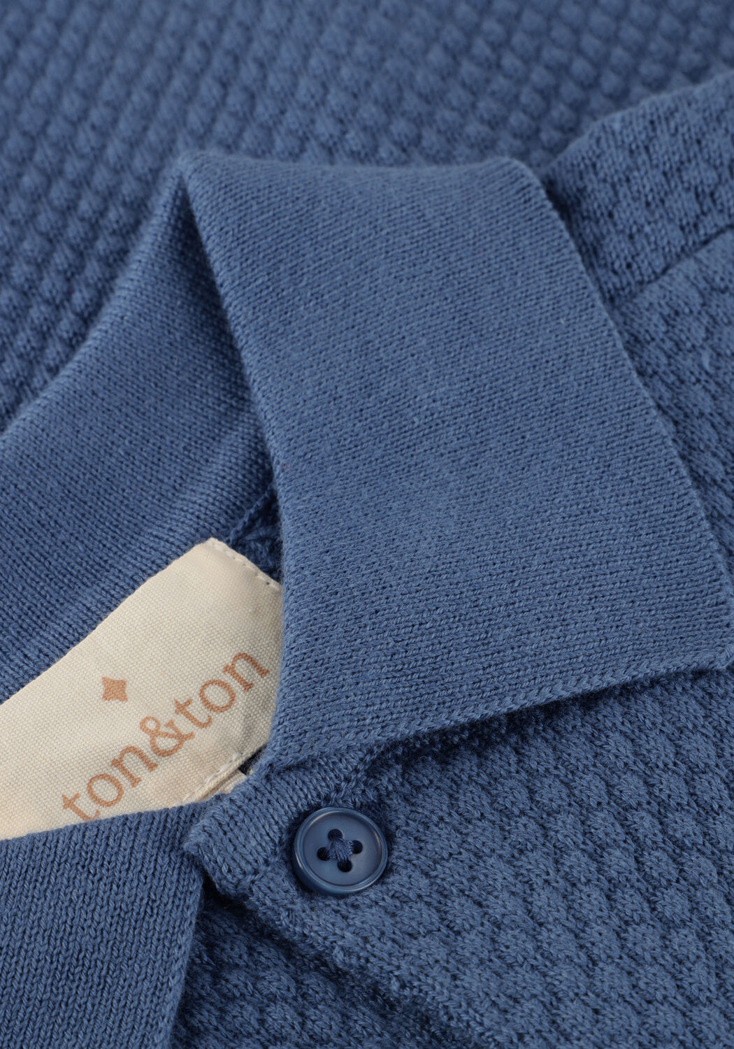 Blaue TON & TON Casual-Oberhemd TENCE - large